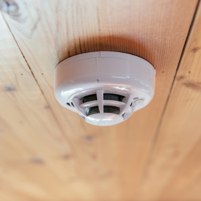 Camden vivint connected fire alarm